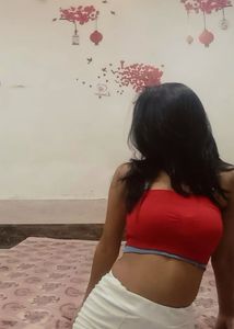 Red Bandeau Bra