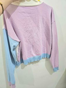 Pastel Colorblock Cardigan