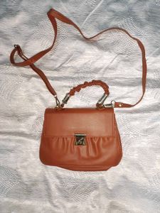 Charles &amp; Keith Brown Handbag