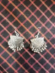 Silver Mirror Necklace Set