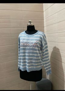 New with tag Striped 'Beach' Pullover Sweater