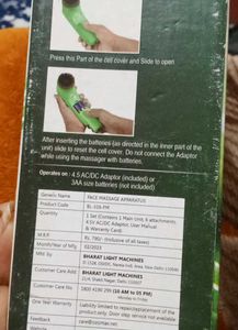 Ozomax Face Massage Apparatus