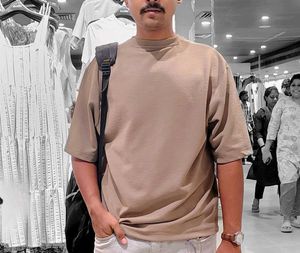 Oversized Beige T-Shirt