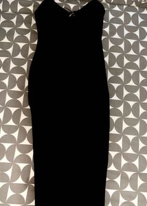 Asos Vesper Bodycon Maxi Dress In Black