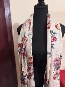 Floral Print Scarf