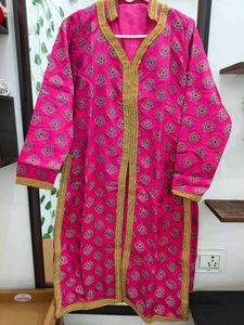 Banarasi Open Kurti With Lehnga