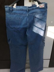 Cargo Denim Jeans