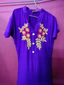 Purple Kurti