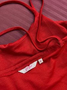 Red Strap Dress
