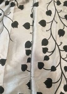 Leaf Print blackout curtains
