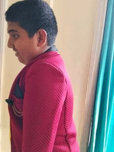 Stylish Red soft cool 😎 jacket 🧥 (stylish)