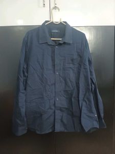 Nautica Slim Fit Navy Blue Shirt Casual Wear