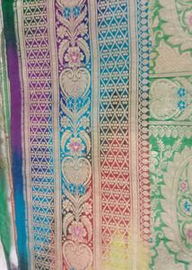 Heavy Pure Organza Banarsi Kattan Saree