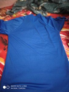 Blue Patterned T-Shirt