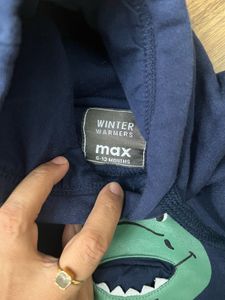 Winter hoodie for baby boy