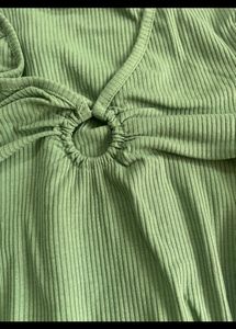 Green beachy Dress