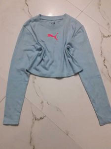 Gym Long Sleeve Crop Top