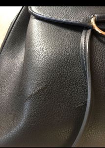Preloved Faux leather Forever 21 Backpack