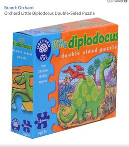 Diplodocus 🦕 Puzzle Game for 3-5 Years Old