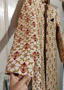 Geometric Pattern Sherwani