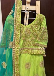 Elegant Embroidered Lehenga Choli