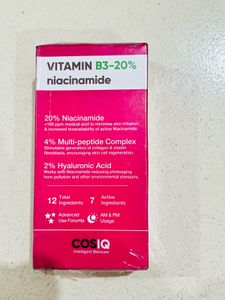 COSIQ Vitamin B3-20% Face Serum