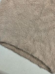 Beige Sleeveless Knit Top
