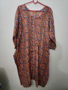 Orange Pattern Suit