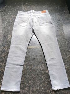 Spykar 40 size Gray Denim Jeans