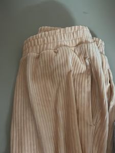 H & M Velour Joggers Beige ❤️