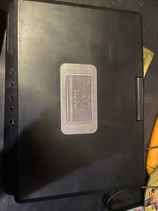 Vintage 9.8” Portable EVD/DVD Player with Box