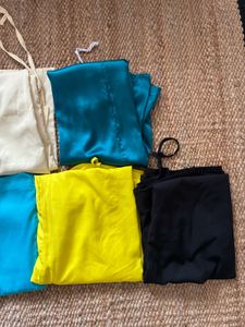 Crepe/ satin Crepe 11 Petticoats 39/40 Inches