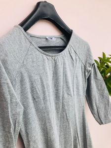Gray Casual Dress