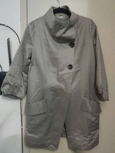 Elegant Khaki PeaCoat