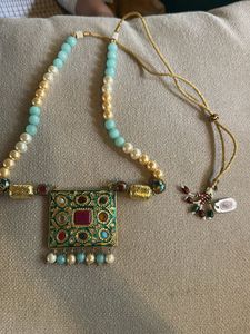 Beaded Pendant Necklace