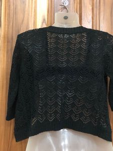 Cute Black Shrug