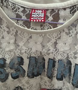 Miss Minnie Lace Tee