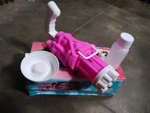 Electric Bubble Maker Water Gun