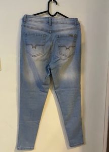Light Wash Denim Jeans