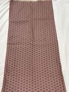 🤎Mauve Banarasi Fabric with zari work