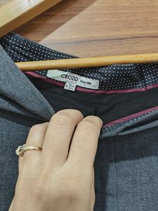 Grey Formal Skirt
