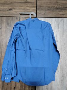 Blue Colour Branded Shirt