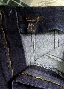 Branded Wide Leg Jeans