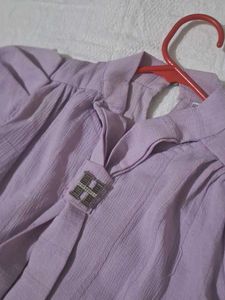 Elegant Lavender Top