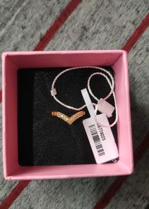 Stylish V-Shaped Ring Totally New