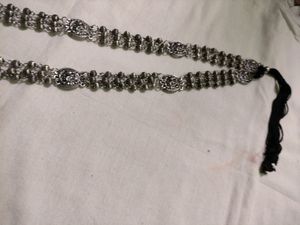 Lakshmi Devi Silver Necklace