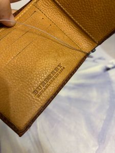 Burberry Check Bi-fold Wallet