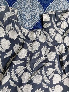 Floral Print Kurta