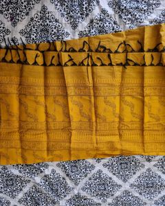 Mustard Beautiful Dress Material
