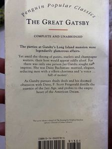 The Great Gatsby by F. Scott Fitzgerald